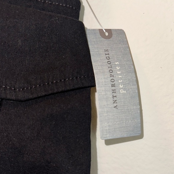 NWT By Anthropologie women’s black cargo mini skirt XLP trendy - Picture 3 of 8
